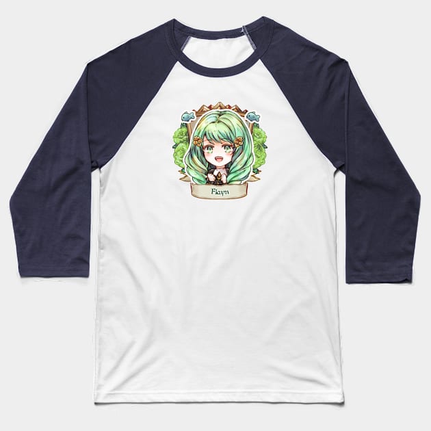 Flayn from the Church of Seiros! Baseball T-Shirt by candypiggy